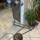 Jielde floor lamp with 5 arms, 40cm, industrial graphite.