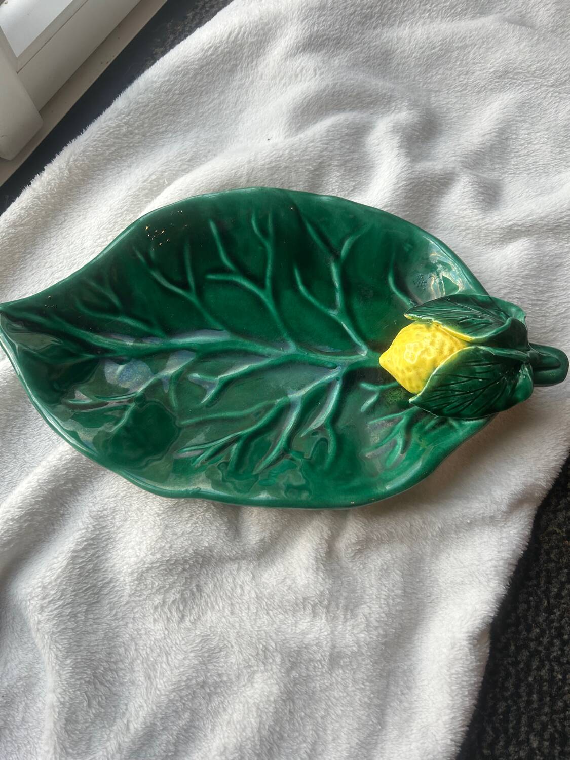 Vallauris ceramic dish