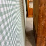 Large vintage wooden bookcase