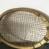3 Vintage wooden tennis racket