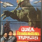 The X From Outer Space - affiche originale allemande - 1972
