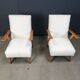 Pair of mid century dutch armchairs, 1960s