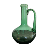 Vintage decanter bottle in blown glass 70s