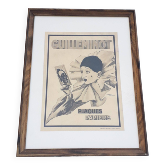 Original advertisement Guilleminot photographic plates - 1930
