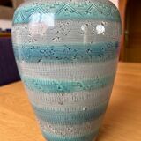 Blue gray vase Aldo Londi for Bitossi