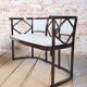 Art Nouveau Seating Set in Beech from J.F.M. Hoffmann, Austria, 1910s, Set of 3