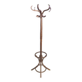 Porte manteau perroquet en bois