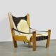 Vintage safari easy chair by john de haard / 1960s  gebroeders jonkers
