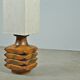 Vintage ceramic floor lamp by cari zalloni, 1970s