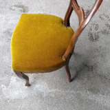 Set de 2 chaises style victorien
