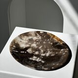Dish in petrified wood