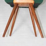 Set of 4 Teak Dining Chairs by van Os, 1950s