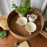 Small wooden coffee table, handcrafted