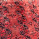 Tapis ancien turkmen afghan 286x342 cm