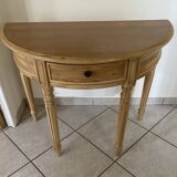 Console entree demi-lune