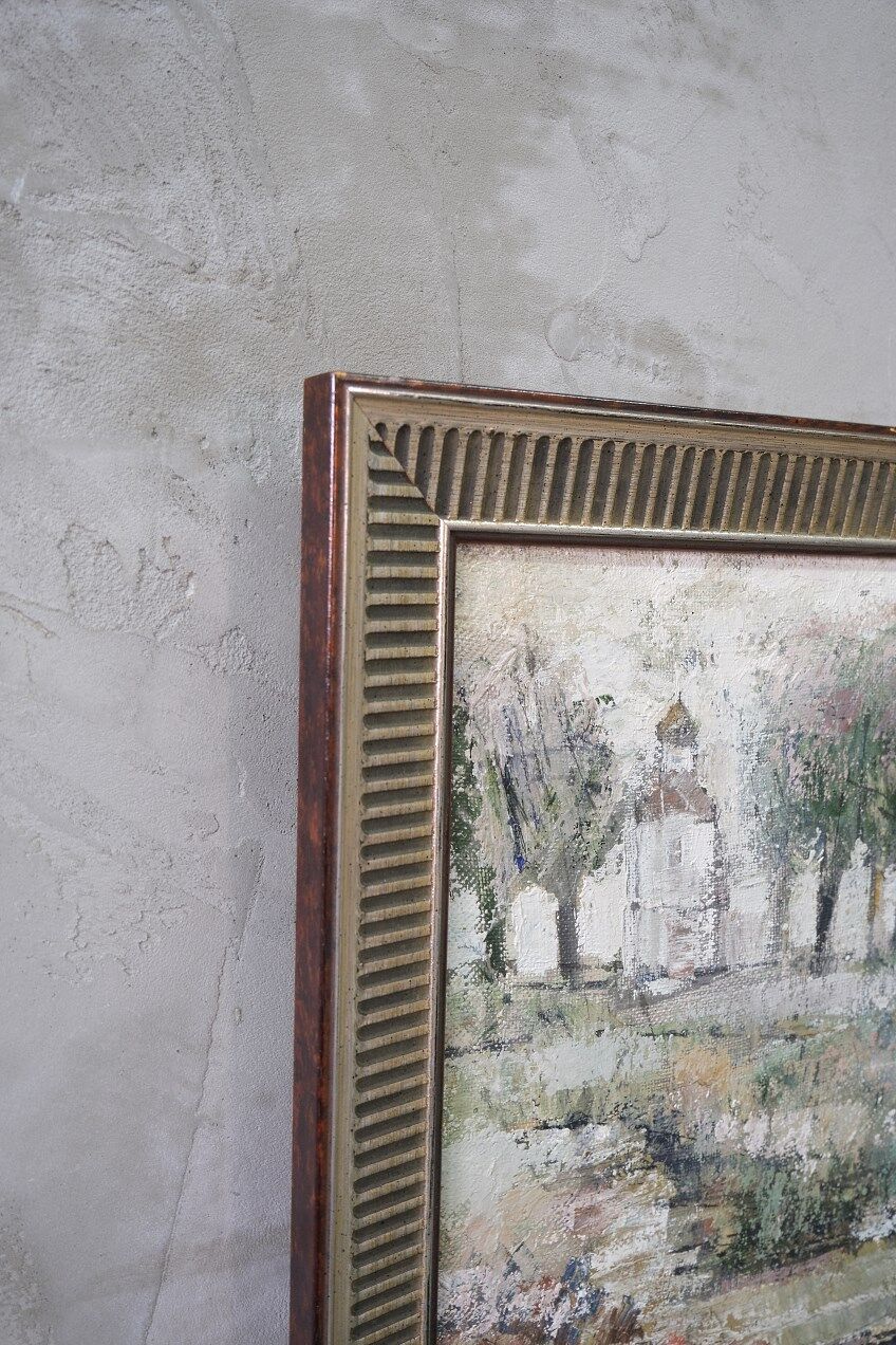 Vladimir Jurpalov, Russian Modern Painting, Oil on Canvas, 1995, Framed.