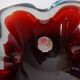 Sommerso Murano Glass Ashtray, Italy, 1960s
