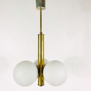 Suspension en laiton de Kaiser, Allemagne, années 60
