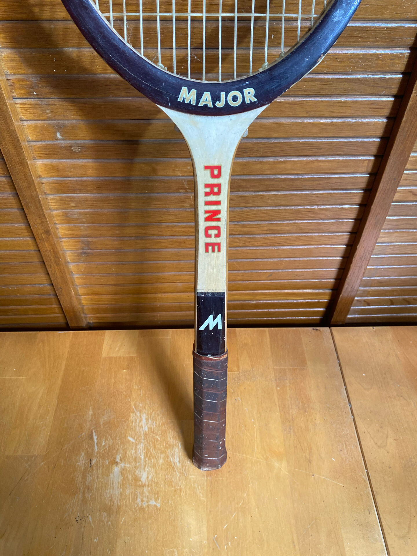 Vintage Major Prince Wooden Tennis Racket #E215