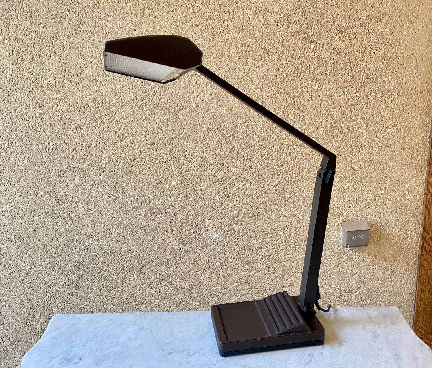 Neon desk lamp Waldmann TL 111 vintage 80s