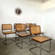 Lot de 6 chaises Cesca B32 Marcel Breuer, 1970