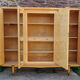 Wardrobe wardrobe and vintage shelves 50s, mirrors