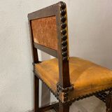 Chaise à dos espagnol d'époque Renaissance XVIe siècle