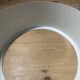 Vintage designer aluminum pendant light