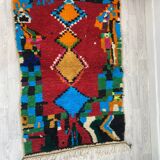Handcrafted Moroccan Berber carpet 156 X 106 CM