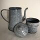 Enamelled coffee maker