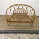 Rattan basket bed 1 place