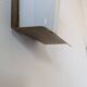 Pair of wall lights from the 50s/60s, metal and perspex.