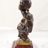 Bronze bust by Felix Pierre Richard 19th century