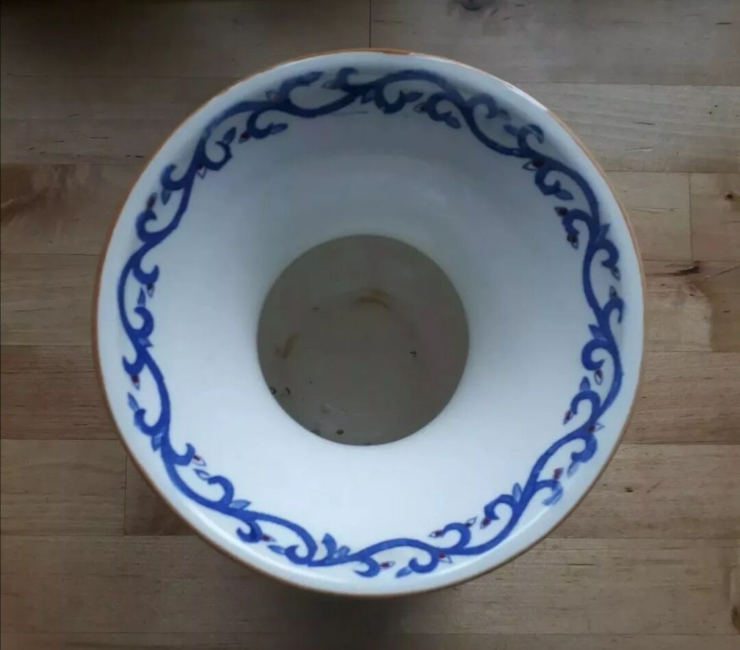 Vase ball Gien Peonies