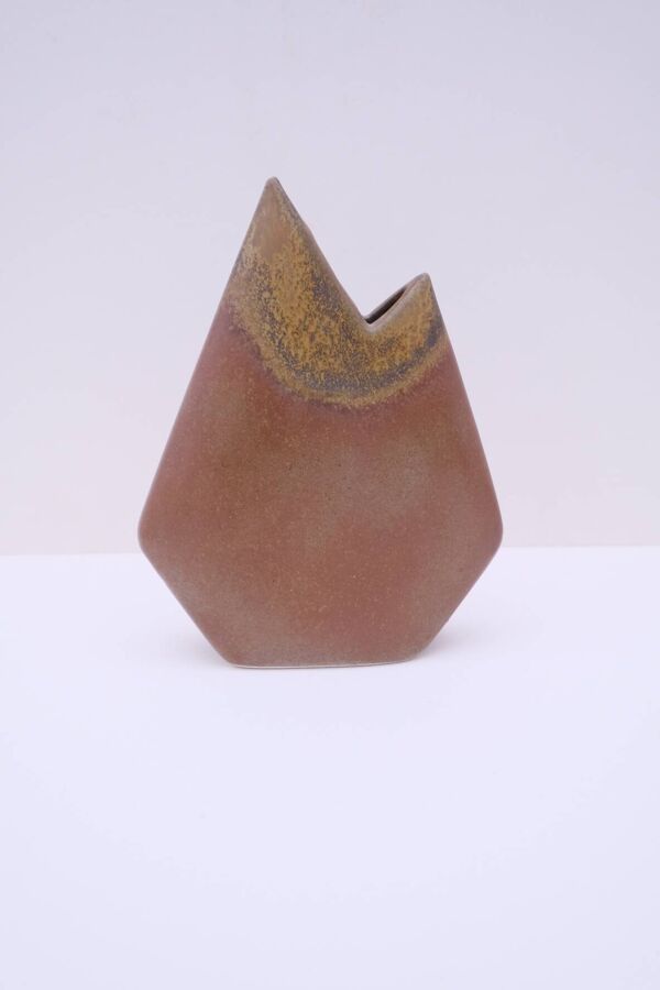 Vase de virebent en céramique, france 1970