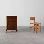 Louis XV Style Oak Chest of Drawers, France
