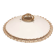 Abat-jour vintage pour suspension en opaline blanche