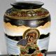 Pair of satsuma vases in japanese porcelain – early twentieth