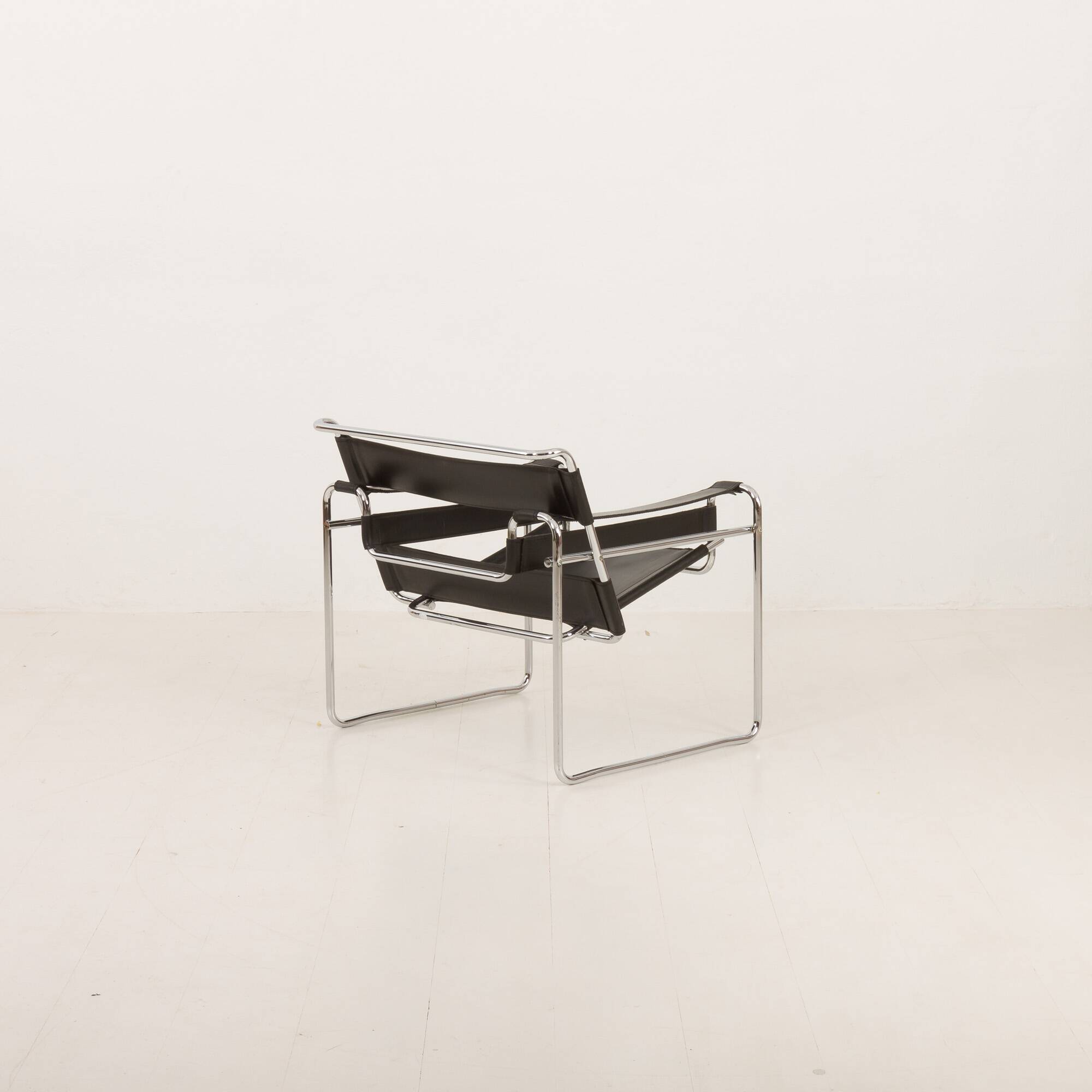 Pair of vintage Italian Wassily chairs by Gavina, 1960s.