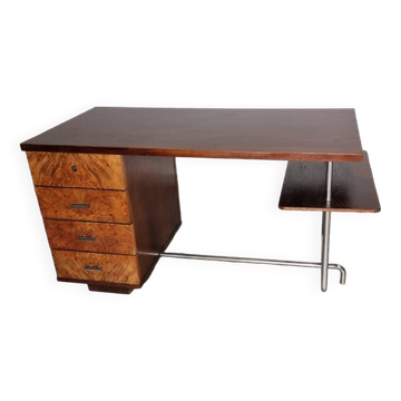 H-180 desk by Jindrich Halabala