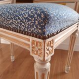 Two Louis XVI Jacob style chairs early 20th