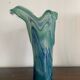 Vase vintage en verre de Murano bleu