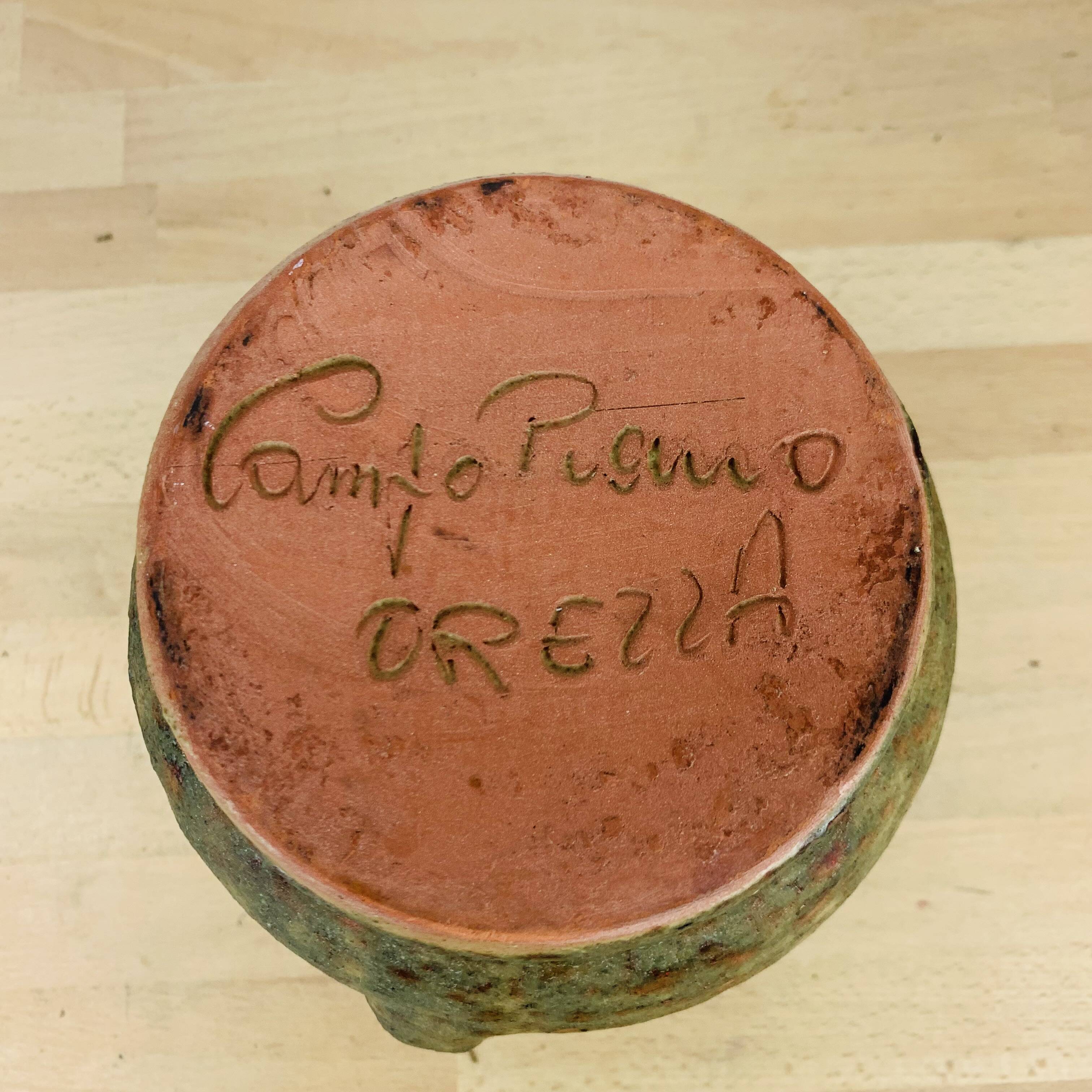 Ceramic vase by Campo Piano, Orezza