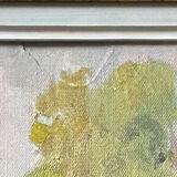 HSP painting "Trees at Flatford Mill" by Bonella Woodhead + frame England