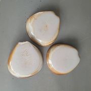Set of three ceramic bowls