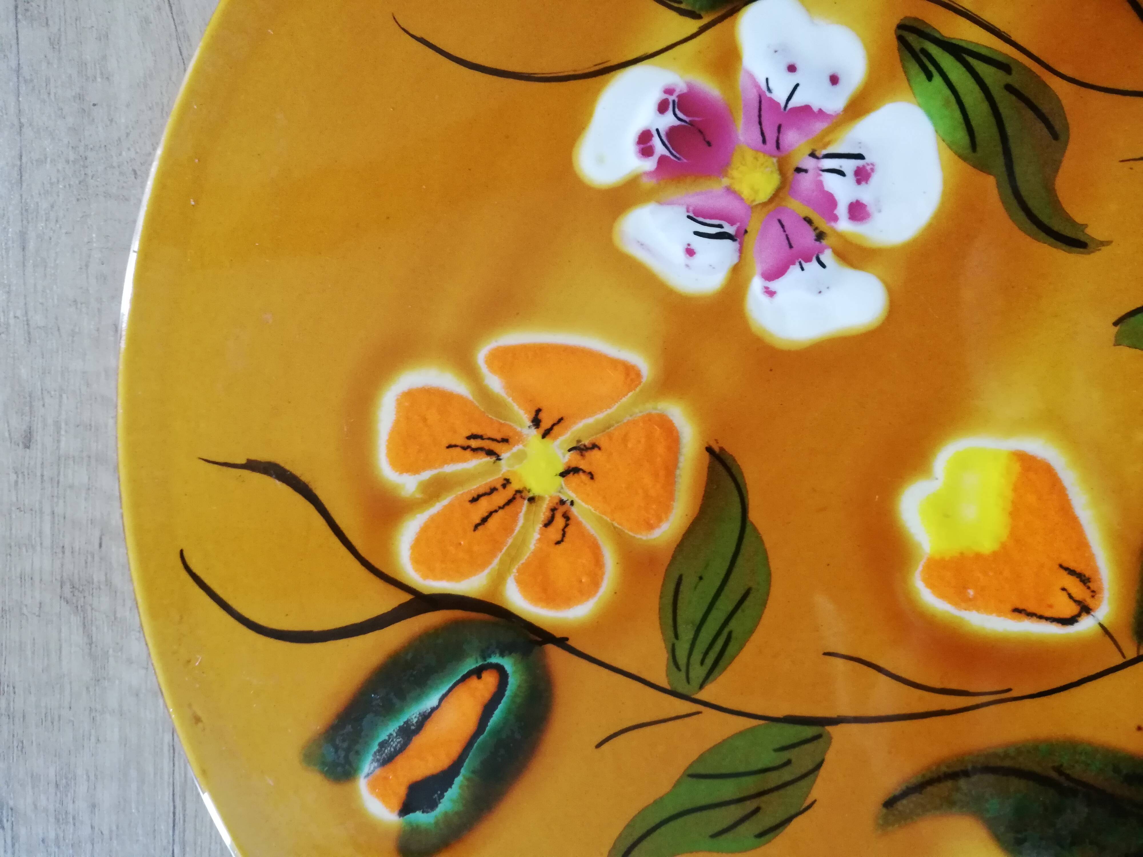 Antique ceramic trifle from Poet-Laval