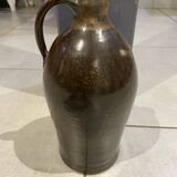 Belle cruche en terre, cuite vernissée