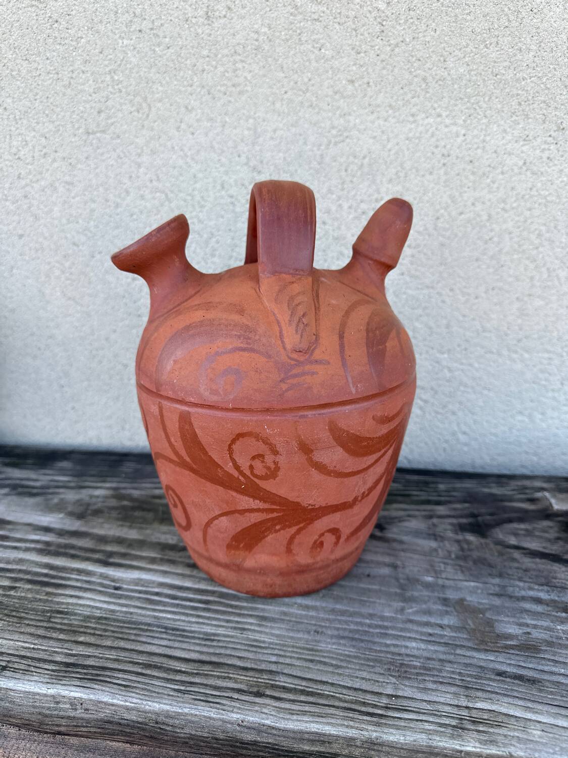 Terracotta water bottle