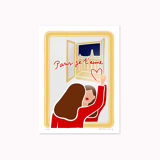 Illustration "Paris I love you"