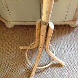 Bamboo coat rack